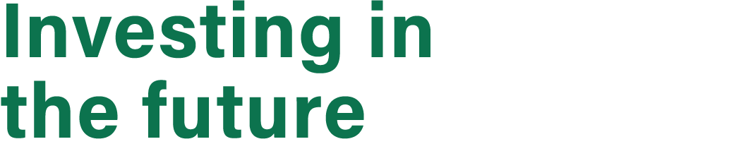 Investing in the future