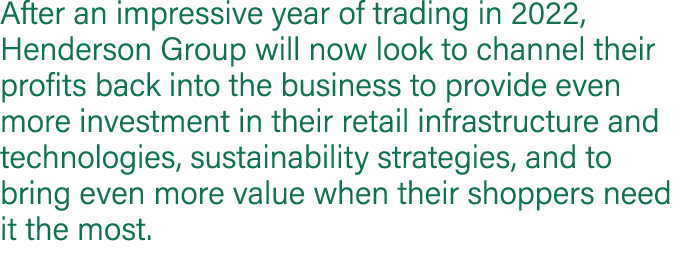 After an impressive year of trading in 2022, Henderson Group will now look to channel their profits back into the bus...