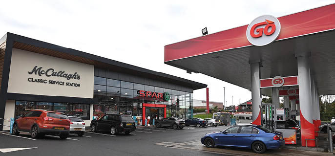 Tuesday 22nd November 2022 A general view at McCullagh’s Classic store feature for NI Retailer of the Year at the Northern Ireland’s Neighbourhood Retailer at Omagh, Co. Tyrone. Pictures Oliver McVeigh