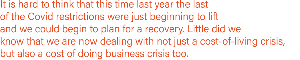 It is hard to think that this time last year the last of the Covid restrictions were just beginning to lift and we co...
