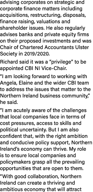 advising corporates on strategic and corporate finance matters including acquisitions, restructuring, disposals, fina...