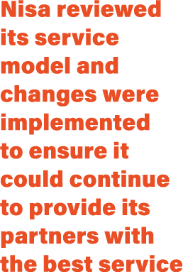 Nisa reviewed its service model and changes were implemented to ensure it could continue to provide its partners with...