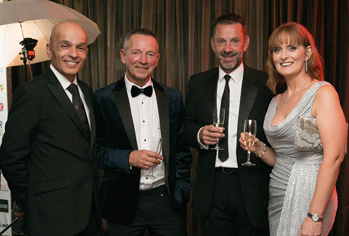 Rajesh Rana, Alan Bates, Ian Hughes, Olivia Rana