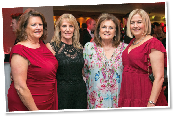 Jennifer Clarke, Kathy Cullen, Gail Boyd, Elaine Williams