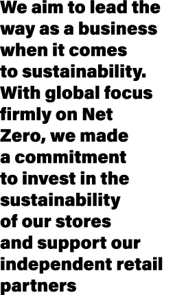 We aim to lead the way as a business when it comes to sustainability. With global focus firmly on Net Zero, we made a...