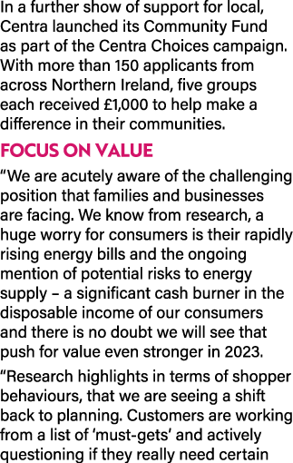 In a further show of support for local, Centra launched its Community Fund as part of the Centra Choices campaign. Wi...