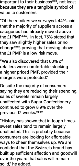 important to their business***, not least because they are a tangible symbol of value to customers. “Of the retailers...