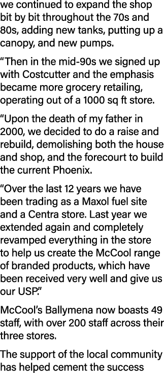 we continued to expand the shop bit by bit throughout the 70s and 80s, adding new tanks, putting up a canopy, and new...