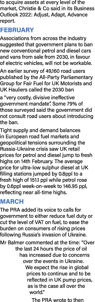 to acquire assets at every level of the market, Christie & Co said in its Business Outlook 2022: Adjust, Adapt, Advan...