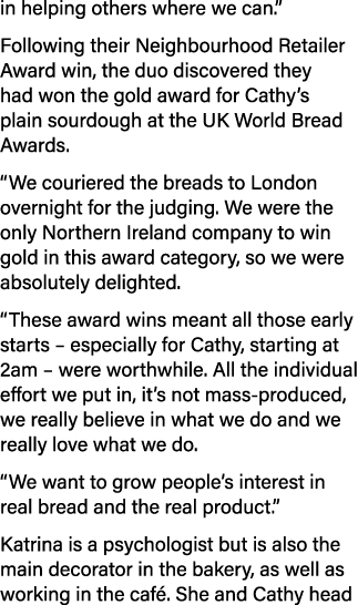 in helping others where we can.” Following their Neighbourhood Retailer Award win, the duo discovered they had won th...