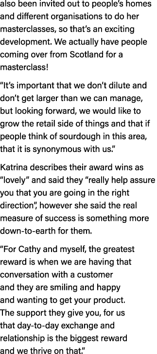 also been invited out to people’s homes and different organisations to do her masterclasses, so that’s an exciting de...
