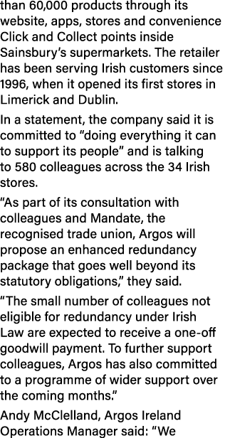 than 60,000 products through its website, apps, stores and convenience Click and Collect points inside Sainsbury’s su...