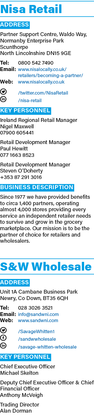 Nisa Retail ADDRESS Partner Support Centre, Waldo Way, Normanby Enterprise Park Scunthorpe North Lincolnshire DN15 9G...