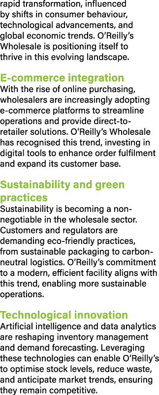rapid transformation, influenced by shifts in consumer behaviour, technological advancements, and global economic tre...