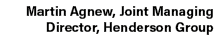 Martin Agnew, Joint Managing Director, Henderson Group