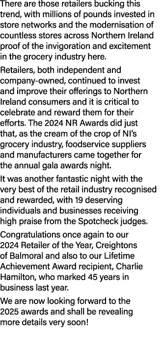 There are those retailers bucking this trend, with millions of pounds invested in store networks and the modernisatio...