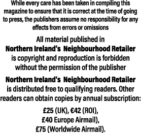 While every care has been taken in compiling this magazine to ensure that it is correct at the time of going to press...