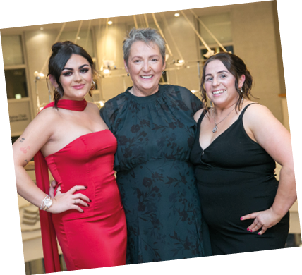 Rebecca Lee, Jacqueline Holmes, Patricia Flanagan