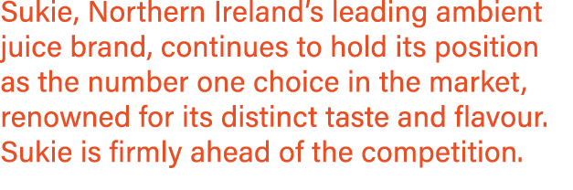 Sukie, Northern Ireland’s leading ambient juice brand, continues to hold its position as the number one choice in the...