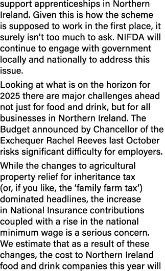 support apprenticeships in Northern Ireland. Given this is how the scheme is supposed to work in the first place, it ...