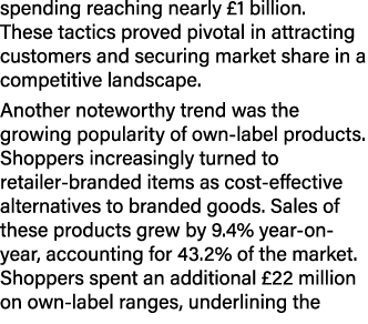 spending reaching nearly £1 billion. These tactics proved pivotal in attracting customers and securing market share i...