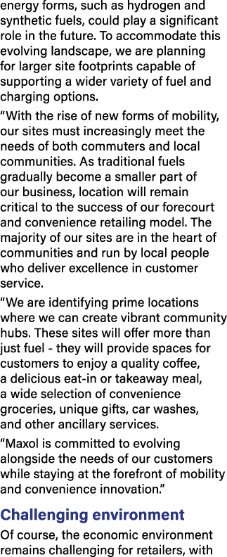 energy forms, such as hydrogen and synthetic fuels, could play a significant role in the future. To accommodate this ...