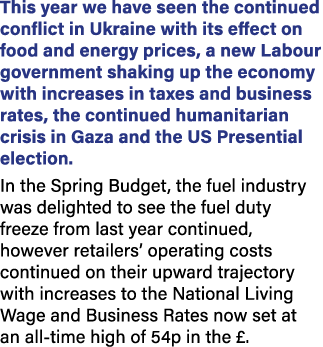 This year we have seen the continued conflict in Ukraine with its effect on food and energy prices, a new Labour gove...