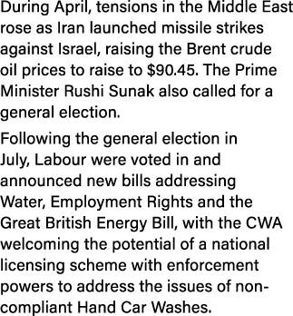 During April, tensions in the Middle East rose as Iran launched missile strikes against Israel, raising the Brent cru...