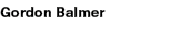 Gordon Balmer