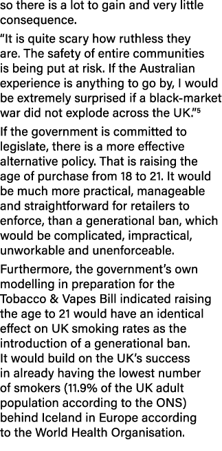 so there is a lot to gain and very little consequence. “It is quite scary how ruthless they are. The safety of entire...