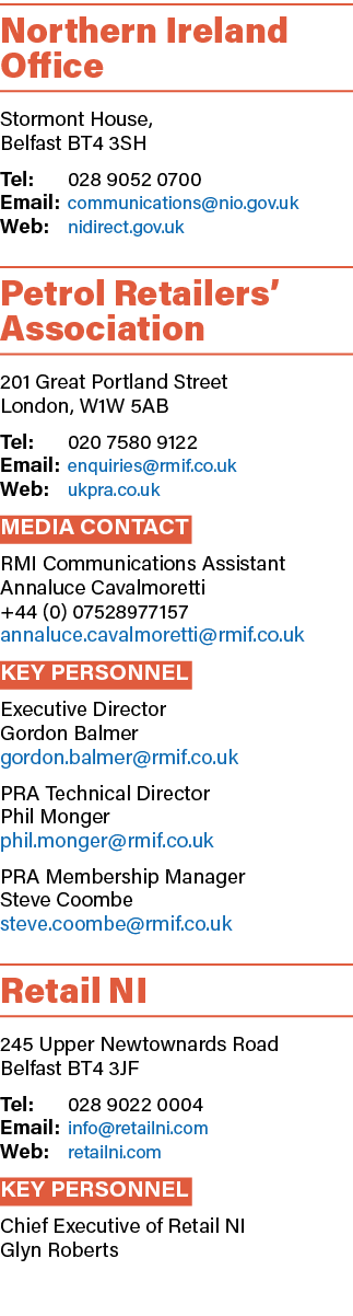 Northern Ireland Office Stormont House, Belfast BT4 3SH Tel: 028 9052 0700 Email: communications@nio.gov.uk Web: nidi...