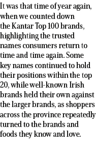 It was that time of year again, when we counted down the Kantar Top 100 brands, highlighting the trusted names consum...