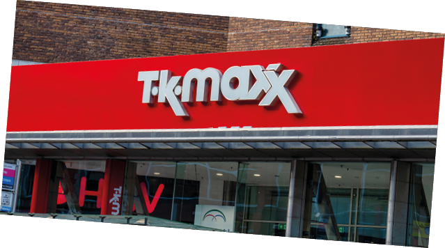 Belfast, UK- Feb 19, 2022: TK Maxx in Belfast Northern Ireland.