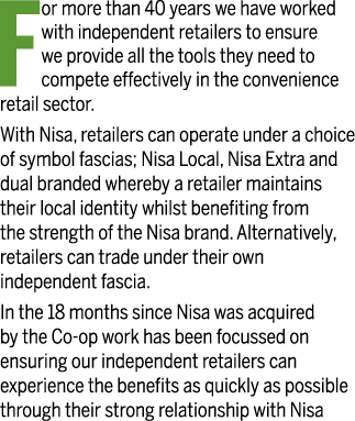 For more than 40 years we have worked with independent retailers to ensure we provide all the tools they need to comp   
