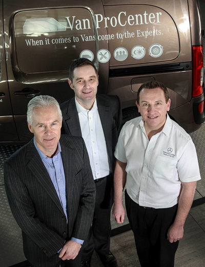 NI Dealer wins UK’s first full-year Van Pro Mercedes-Benz stamp of approval
