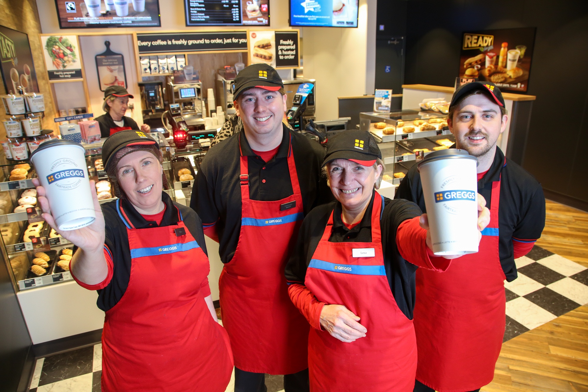 New Greggs manager ‘extremely proud’