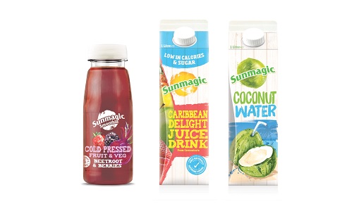 Sunmagic launches healthy drink trio