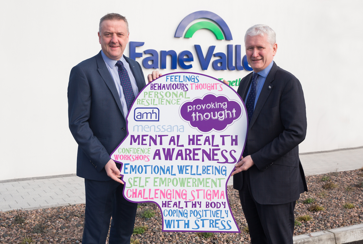 Fane Valley Announce Action Mental Health As New Group Charity