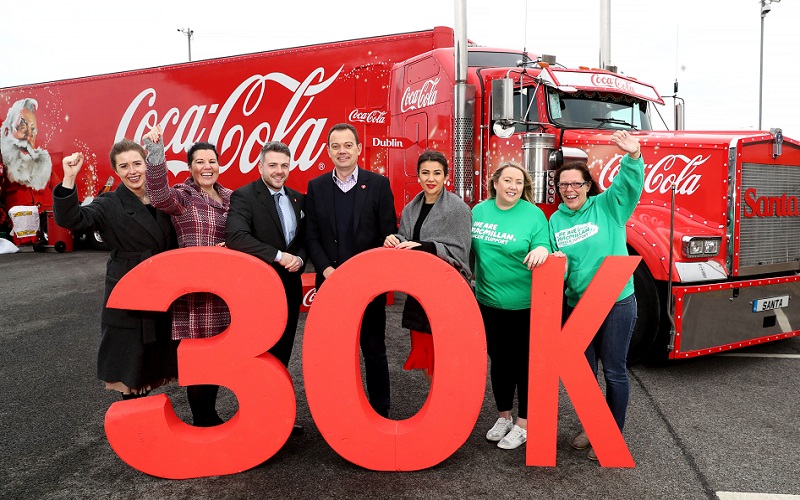 Coca-Cola HBC employees raise more than £30k / €34k for Simon Community & MacMillan Cancer Support