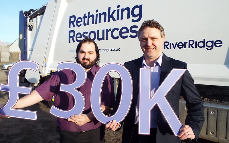 £30,000 boost for NI Children’s Hospice from RiverRidge