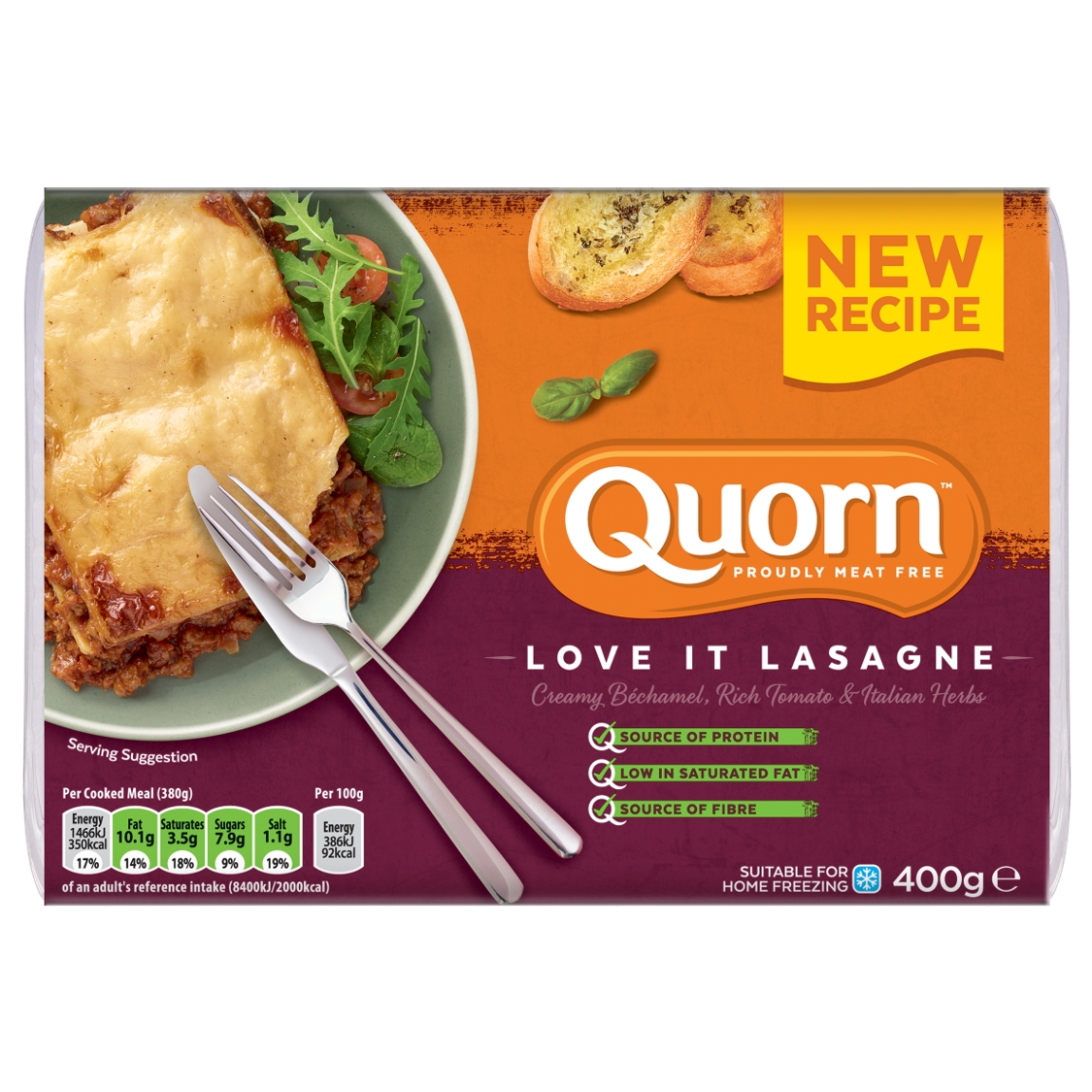 Quorn unveils new and improved ready meals