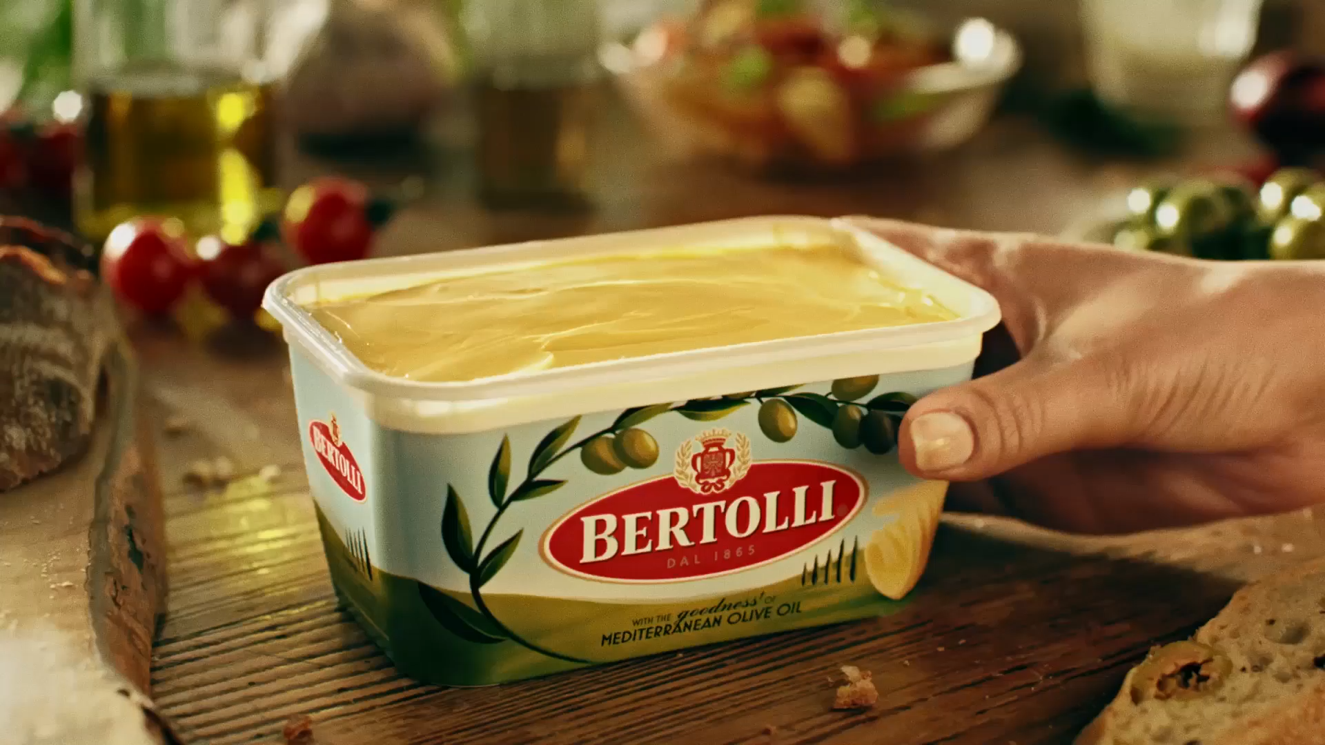 Spread the word – Bertolli is back on TV!