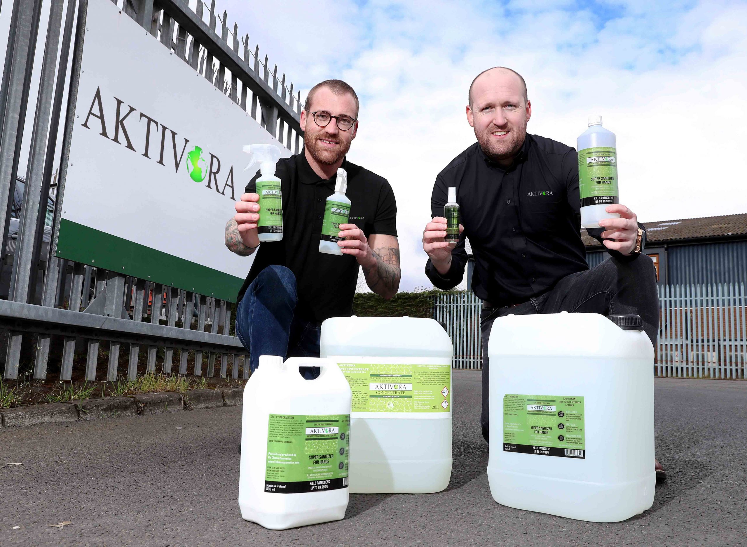 NI company Aktivora inundated with orders for new ‘Super Sanitiser’