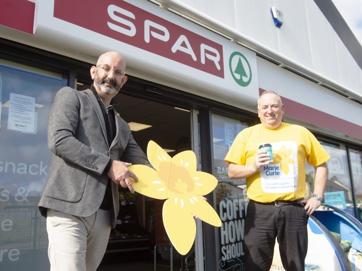 SPAR Craigyhill raises over £2,000 for Marie Curie