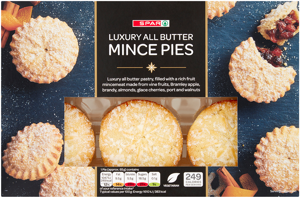 UK’s best mince pies available in SPAR Northern Ireland stores