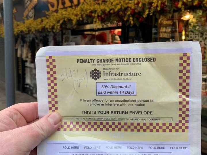 Outpouring of support for Sawers over Parking Ticket