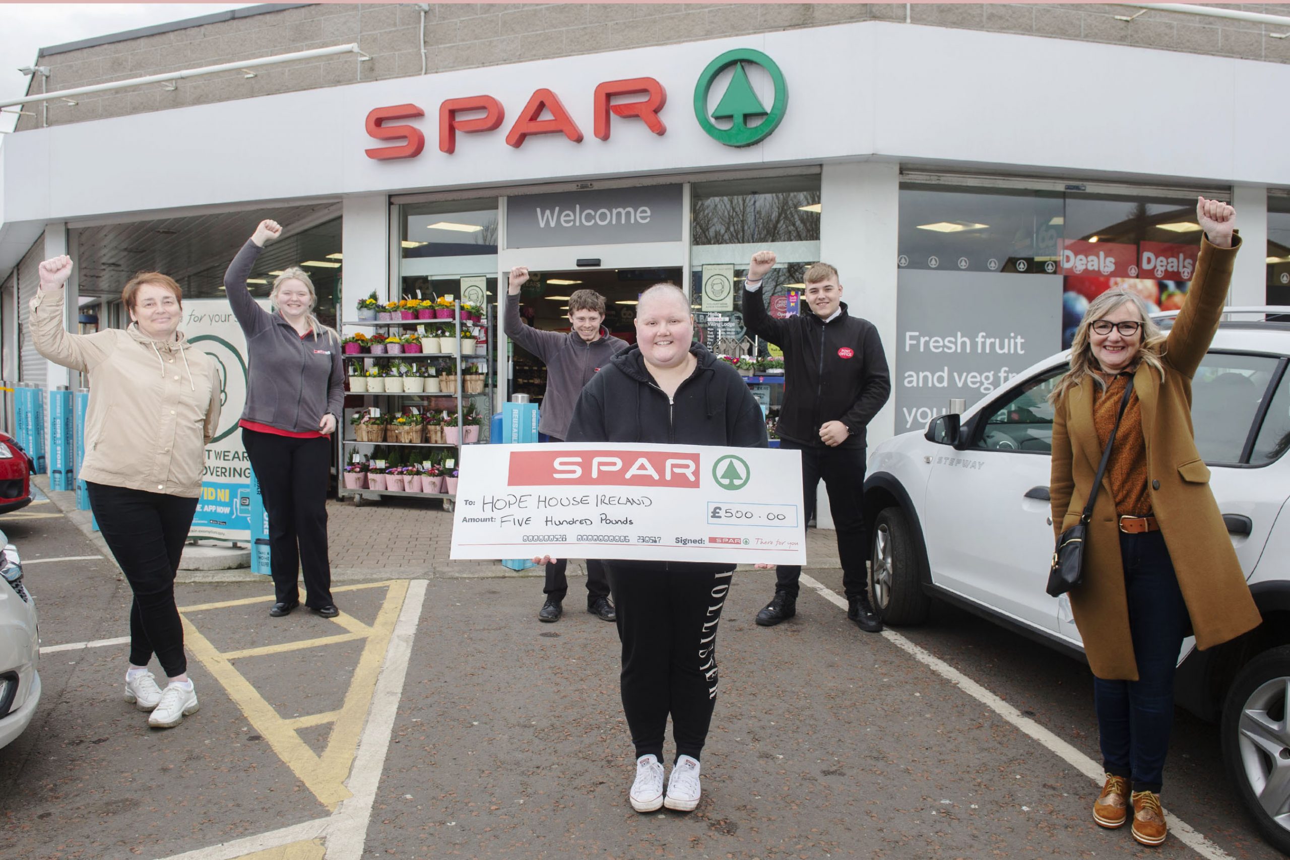 Local SPAR team Think Pink for much loved colleague, Nikole