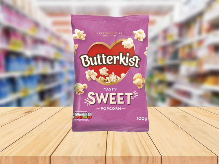 Butterkist Unveils Brand New Look – complete with full packaging overhaul