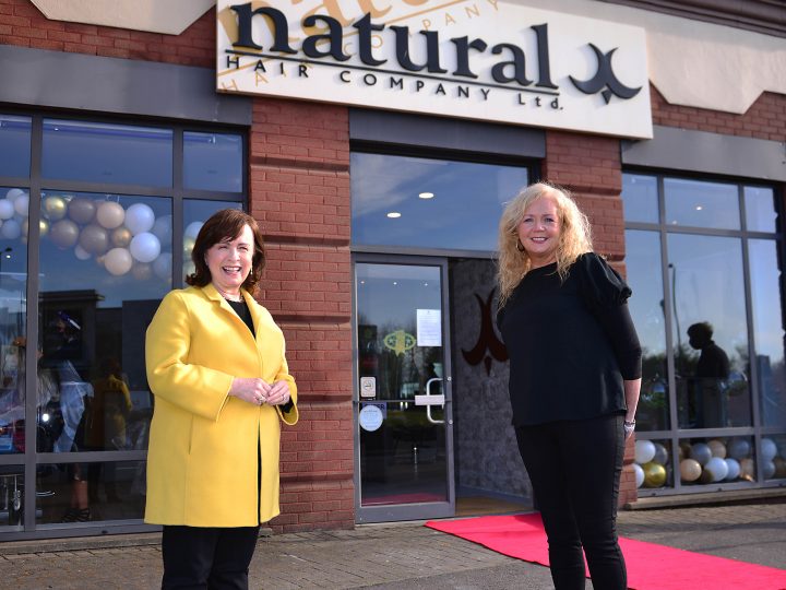 Better Days Ahead – Economy Minister visits Greens of Lisburn and local traders