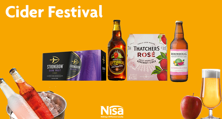 Cider with Nisa – Summer promotions